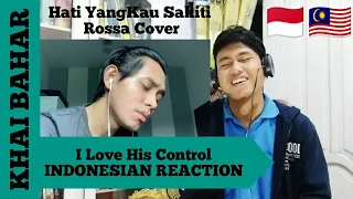 Download 🇲🇨🇲🇾 KHAI BAHAR - HATI YANG KAU SAKITI ROSSA COVER (INDONESIAN REACTION) MP3