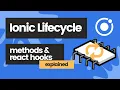 Ionic React Lifecycle Methods and Hooks explained in 5 minutes