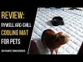 Rywell Arc-Chill Cooling Mat for Cats Dogs Other Pets