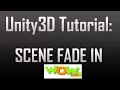 Fade in-fade out in Unity 3D Tutorial C