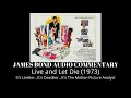 Live and Let Die Audio Commentary
