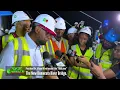 Download Lagu President Irfaan Ali witnesses the Final Pour  of the New Demerara River Bridge.