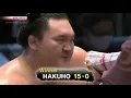 Download Lagu HAKUHO vs TERUNOFUJI for 45th Championship!
