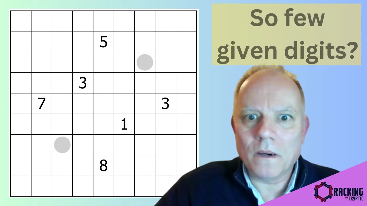 Surely a Sudoku Needs More Given Digits than This?
