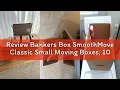 Review Bankers Box SmoothMove Classic Small Moving Boxes 10 Pack Tape-Free Assembly Easy Carry Ha