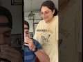 My husband tried my breast milk