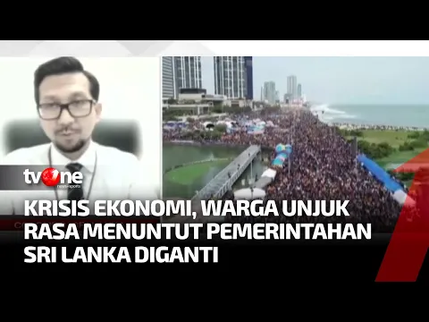 Krisis Mengguncang Sri Lanka, Massa Duduki Istana Presiden