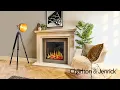 Luminosa 62 in Pudsey Marble Sapphire Surround Charlton and Jenrick