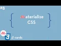 Materialize CSS - Cards