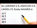 Lagu 5 QUESTÕES DE RACIOCÍNIO LÓGICO🚀 GRAU 1🔥