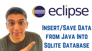 Java swing tutorial using Eclipse - How to Insert Save Data from Java Into Sqlite Database