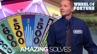 top five most amazing solves wheel of fortune