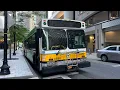 MBTA Route 501 Front Bus View - Full Inbound Ride Yoshi s Ride Series