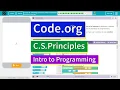 Creating Functions with Parameters Lesson 8 17 Tutorial with Answers Code org CS Principles
