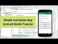 Android calculator app tutorial - Android Studio 2019 latest version