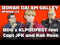 Download Lagu PODCAST Borak Dalam Galley EP 116 feat Kak Rose dan Kapten JFK at KLPODFEST 2025