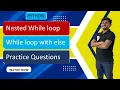 Nested while loop in hindi nested while loop and while loop with else
