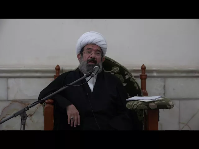 ⁣دروس حوزوية الشيخ محمد  باقر الايرواني مجلس العزاء بمناسبة ذكرى وفاة الرسول الأعظم 25 صفر1439 المواف