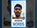 Reverse Words 100 Days of Code Tamil Code io