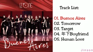 Download [FULL ALBUM] IZ*ONE - BUENOS AIRES (SPECIAL EDITION) (Japanese) MP3