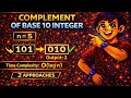 LeetCode 1009 Complement of Base 10 Integer 2 Approaches String Bit Manipulation Java