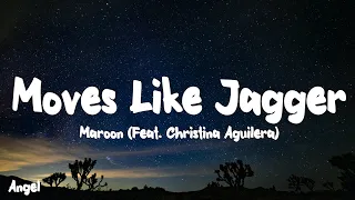 Download Maroon 5 - Moves Like Jagger (Lyrics) ft. Christina Aguilera MP3