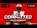 WATCH Davis Andrews commits to Utah Utes LIVE on 247Sports
