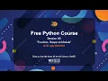 Free Python Course - S5