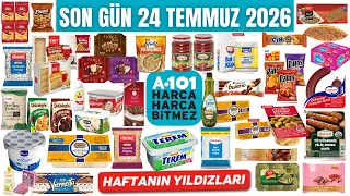 A101 HAFTANIN YILDIZLARI 24 TEMMUZ'A KADAR GIDA TEMİZLİK