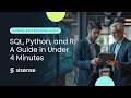 SQL Python and R A Guide In Under 4 Minutes Sisense Professional Guide