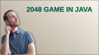 Codereview 2048 game in Java
