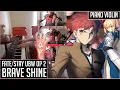 Download Lagu Brave Shine (Full) - フェイト/ステイナイト (Fate/Stay Night UBW OP 2) Violin, Viola, Piano Cover [Sheet Music]