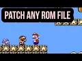 How to Patch any Rom File - ROM hacking ips ups bps aps rup ppf mod xdelta