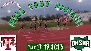 OHSAA Division 1 TF Districts Troy 2023