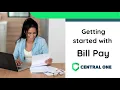 Getting started with Bill Pay