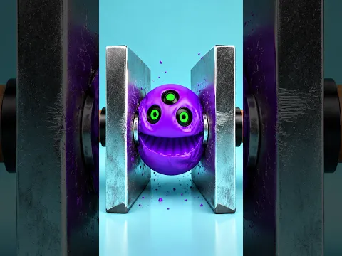 Robot Pacman Soft Body Compression Test
