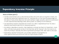 SOLID principles Dependency inversion How to follow C