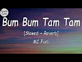 MC Fioti - Bum Bum Tam Tam [Slowed + Reverb] (Letra/Lyrics Video)