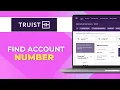 How To Find Account Number On Truist Bank App 2025 Step-by-Step