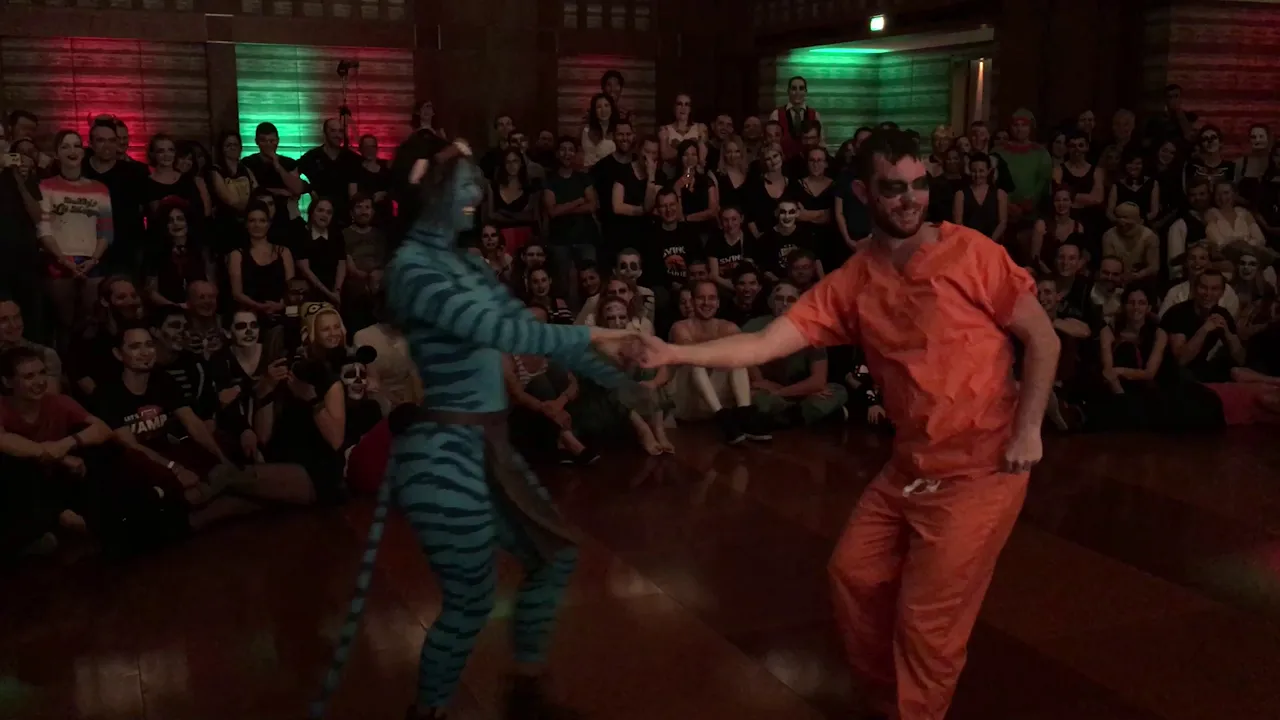 John Kirkconnell & Jessica Pacheco - ProShow - Warsaw Halloween Swing 2018