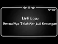 Download Lagu lirik Lagu| Semuanya Telah Menjadi Kenangan |