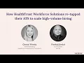 How HealthTrust Workforce Solutions re-tapped their ATS to scale high-volume hiring