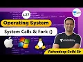 System Calls Fork L 27 Operating System GATE 2022 CSE