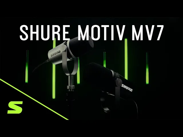 MV7 - ポッドキャスト用マイクロホン - Shure 日本