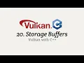 Vulkan with C 20 Storage Buffers