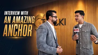 INTERVIEW WITH AN AMAZING ANCHOR .#interview #ajazkhan #tranding 