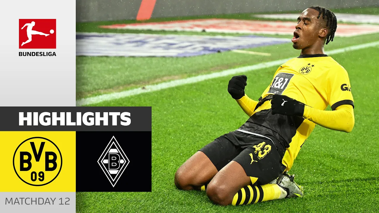 Borussia Dortmund - Borussia M'gladbach 4-2 | Highlights ...