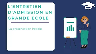 L'entretien d'admission en Grande Ecole : la présentation initiale.