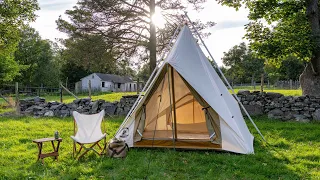 How to Set-Up your Ellis Canvas Prairie Tent