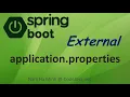 Spring Boot External Application Properties File